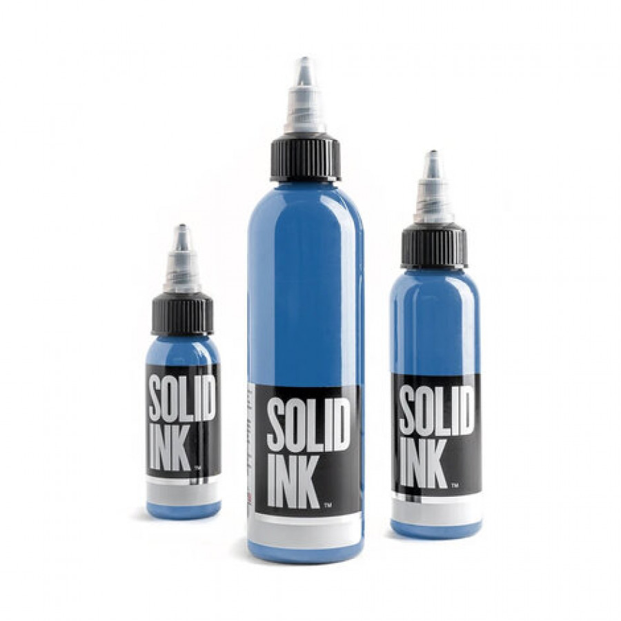 Solid Ink "Sky Blue" – глубокий синий цвет неба перед грозой